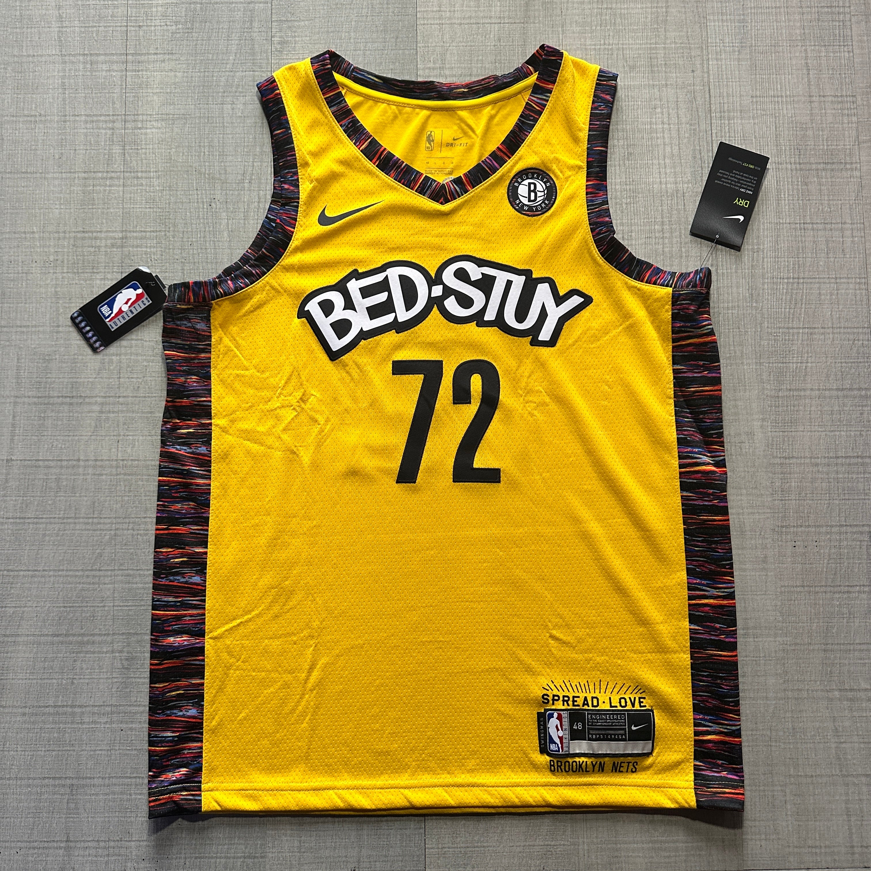 Nike Brooklyn Nets on sale Biggie Jersey