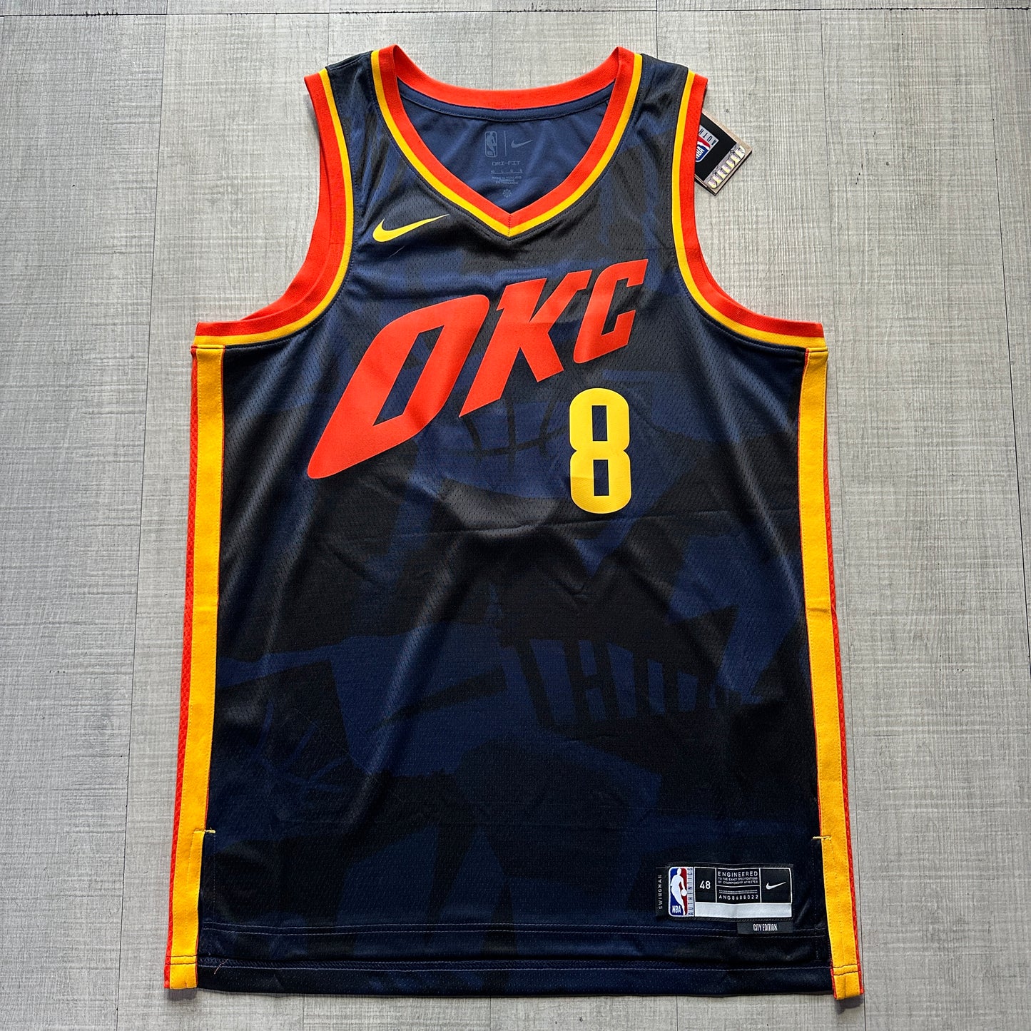 Jalen Williams Oklahoma City Thunder City Edition Nike Jersey