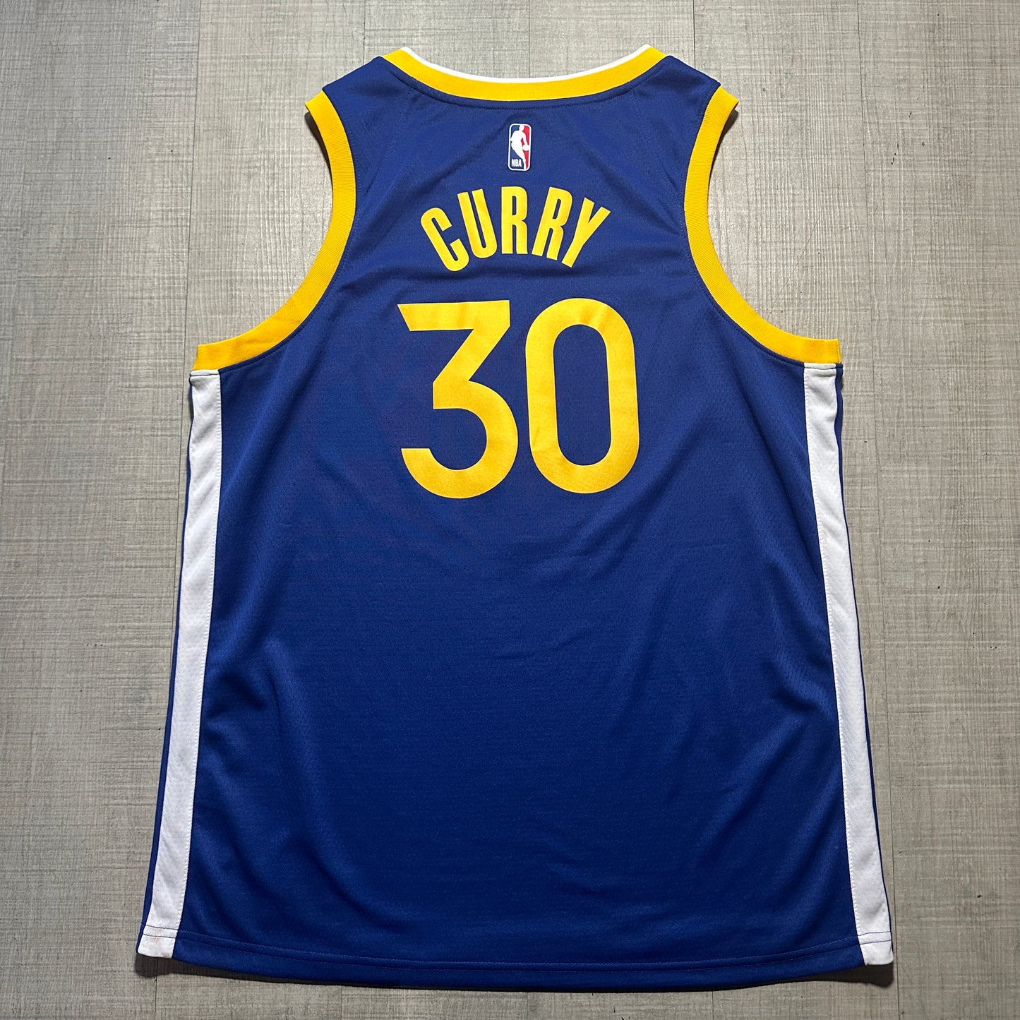 Steph Curry Golden State Warriors Icon Edition Nike Jersey