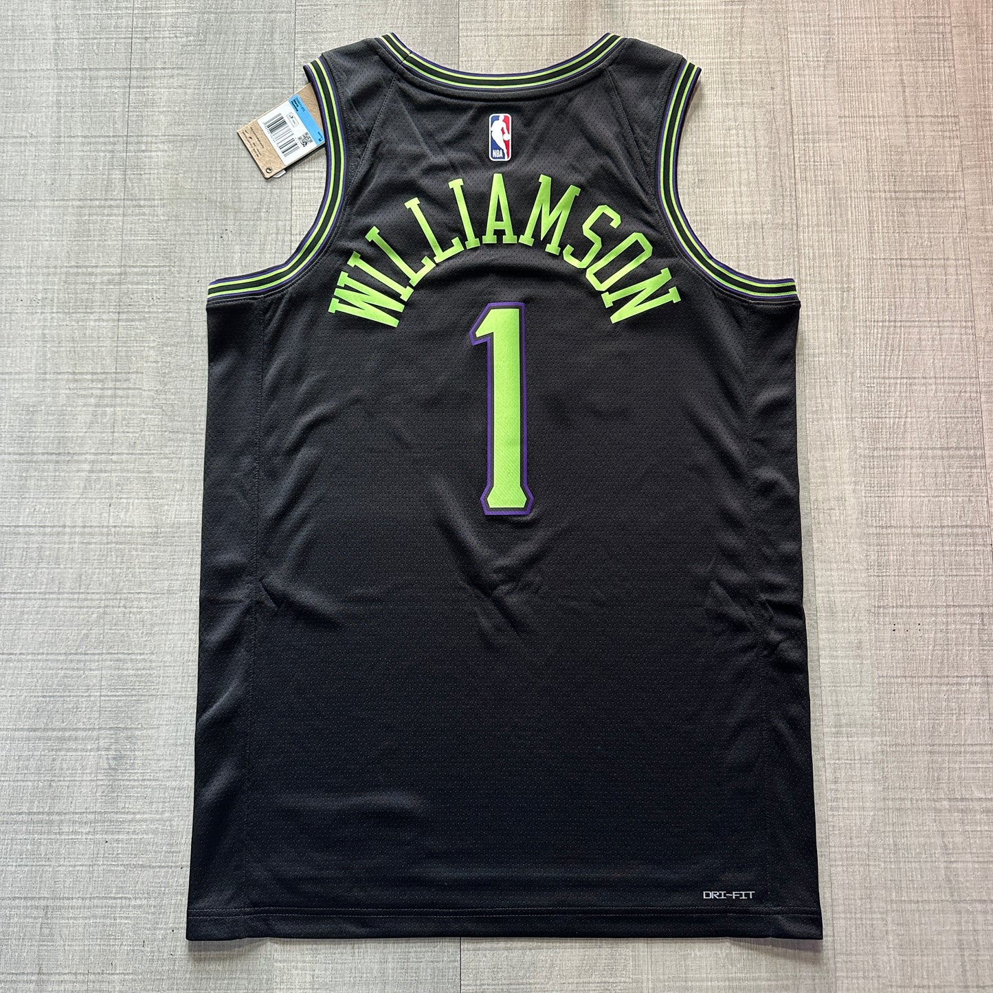 Zion Williamson New Orleans Pelicans City Edition Nike Jersey