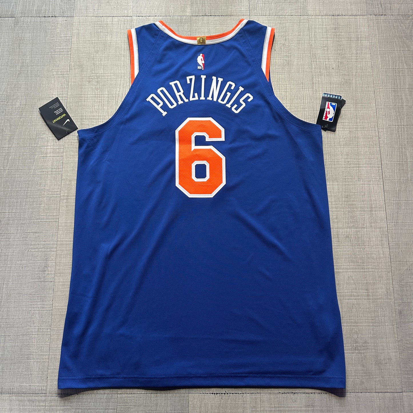 Kristaps Porzingis New York Knicks Authentic Icon Edition Nike Jersey