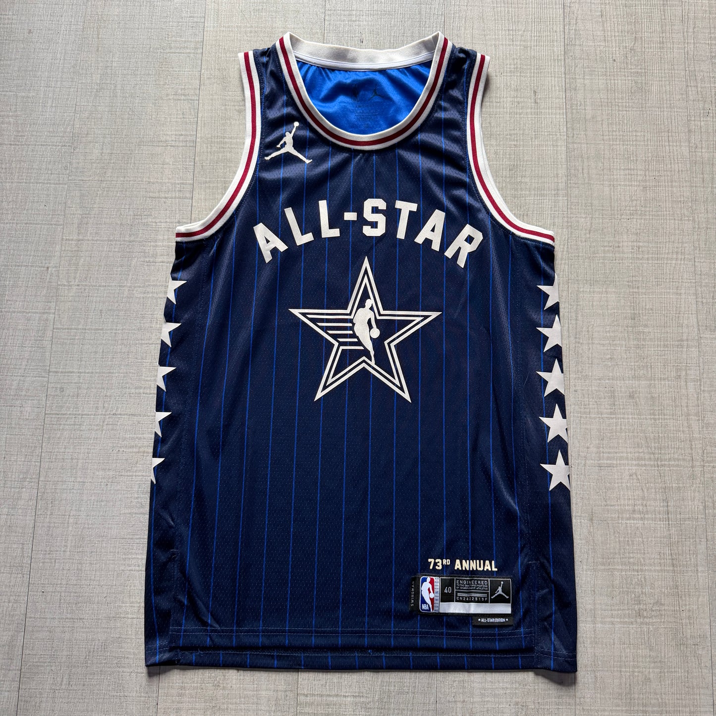 Jalen Brunson 75th Anniversary All Star Nike Jersey