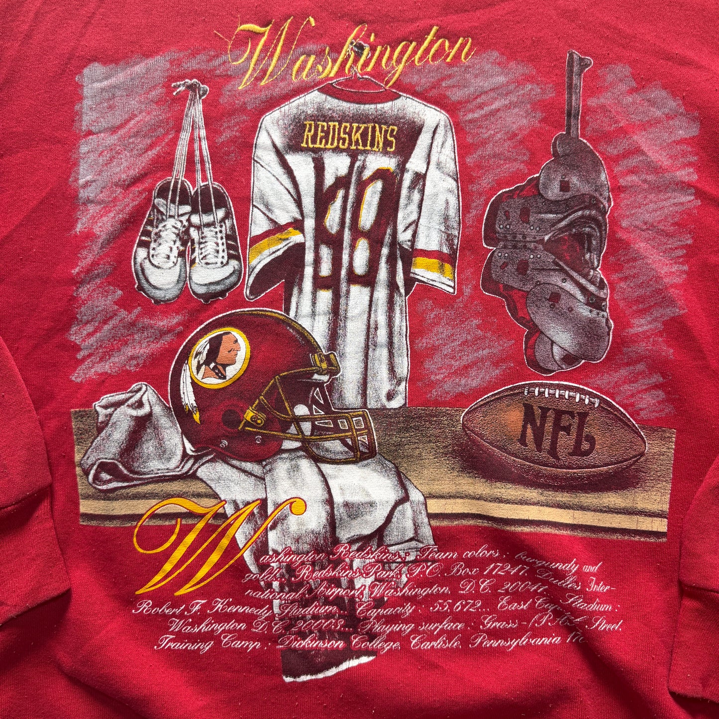 Washington Redskins NFL Nutmeg Sweat