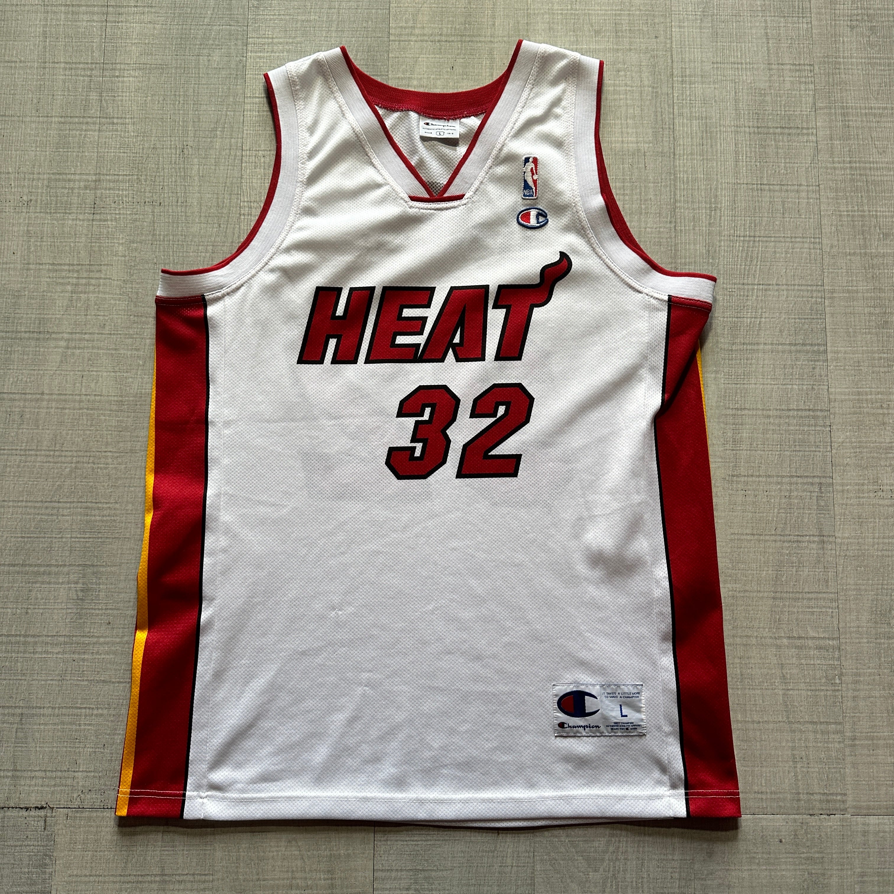 Shaquille O’Neal Miami Heat Champion Jersey – Hoopin'N'Lootin