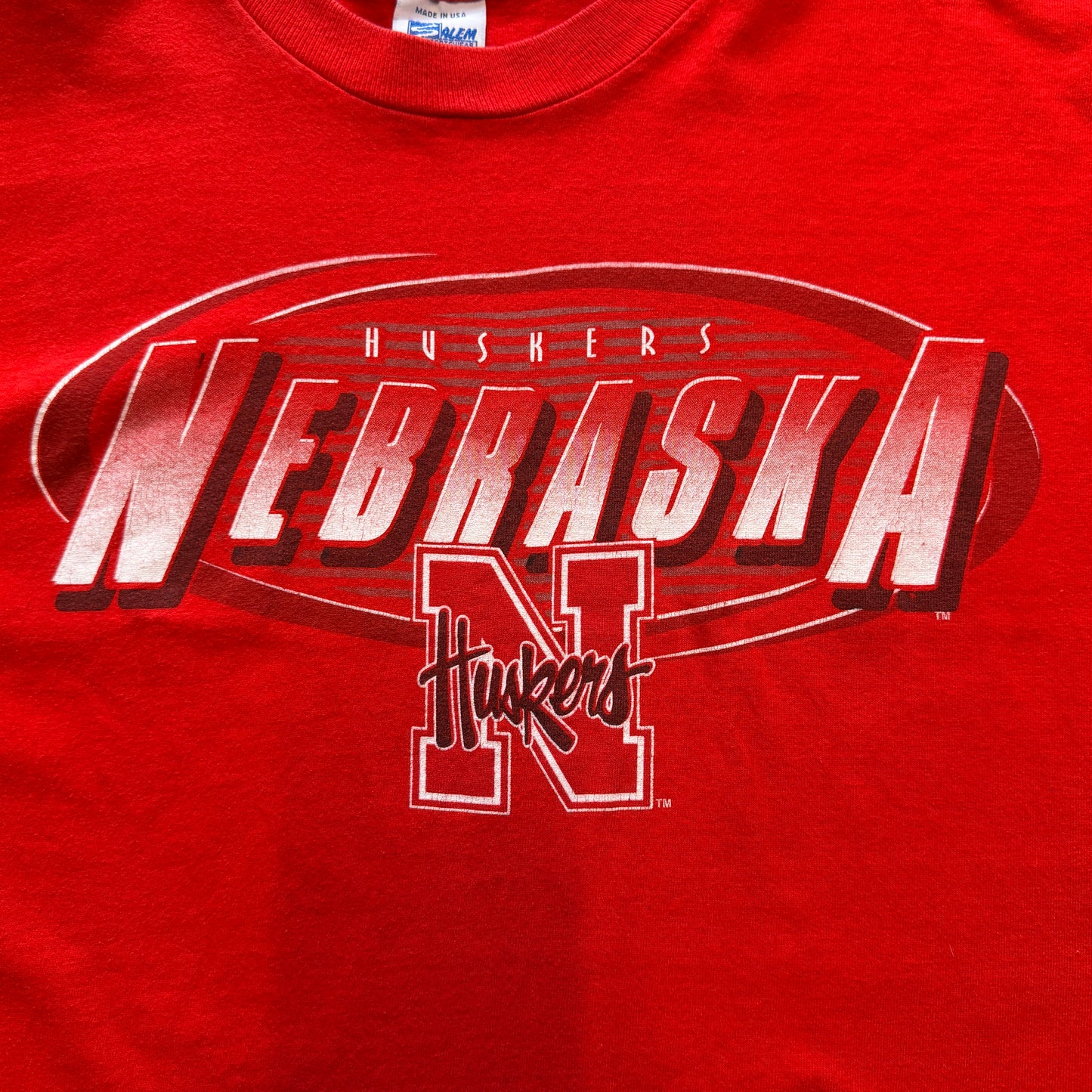 Nebraska Huskers NCAA Logo Salem Sports Tee