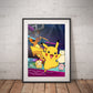 Pikachu Pokemon Dbl.Drbbl A3 Graphic Print
