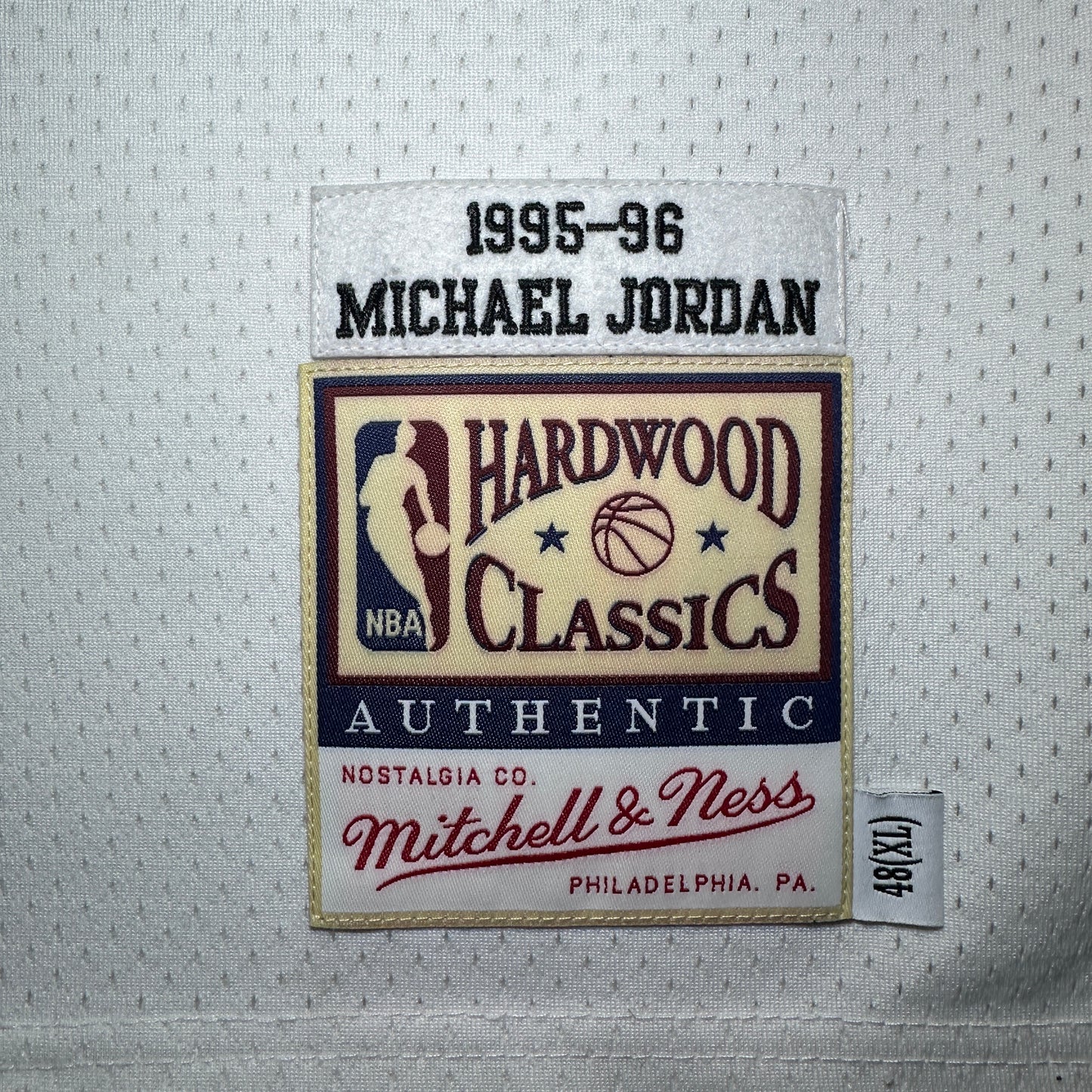 Micheal Jordan Chicago Bulls 95-96 Authentic Mitchell & Ness Jersey