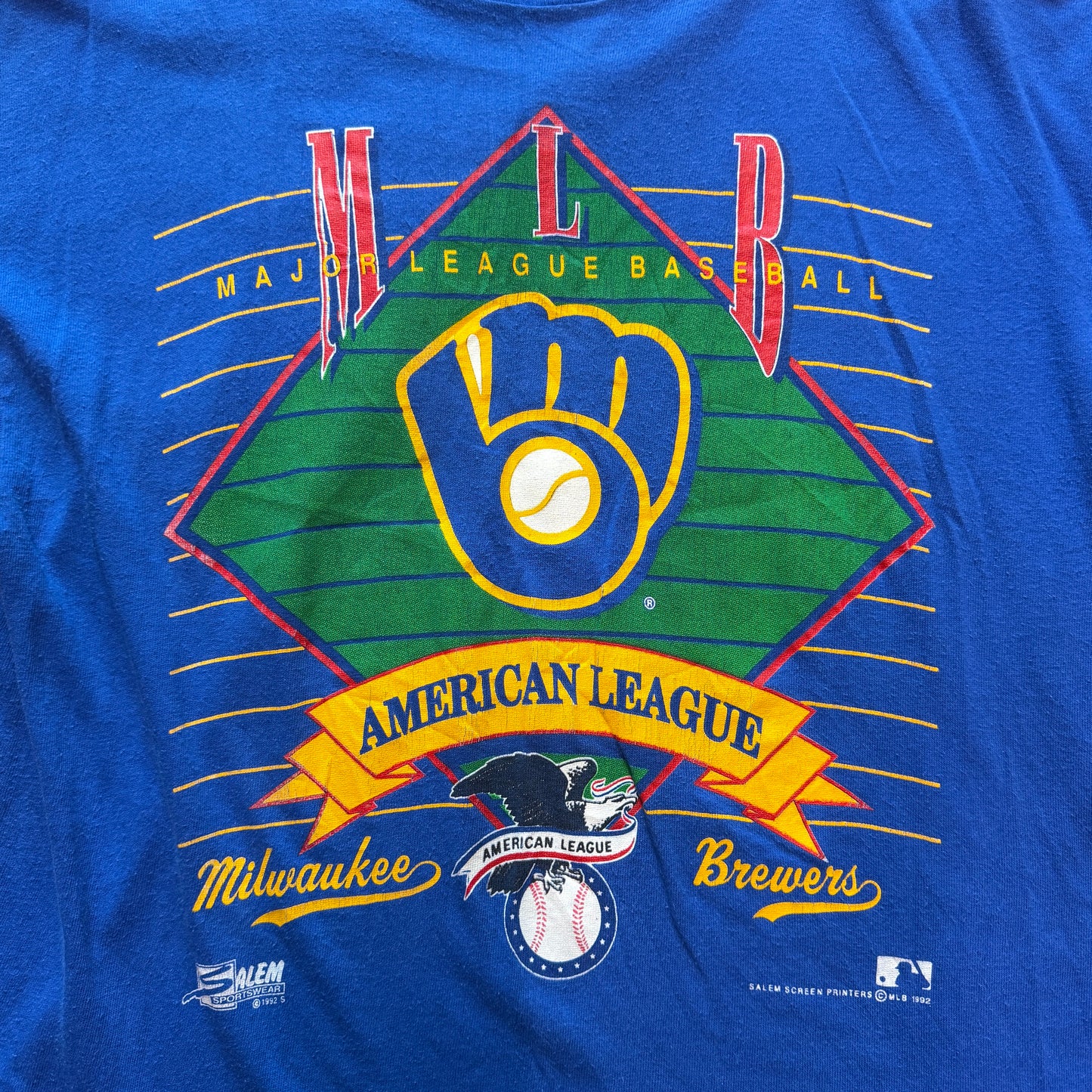 Milwaukee Brewers MLB Salem Sports Tee