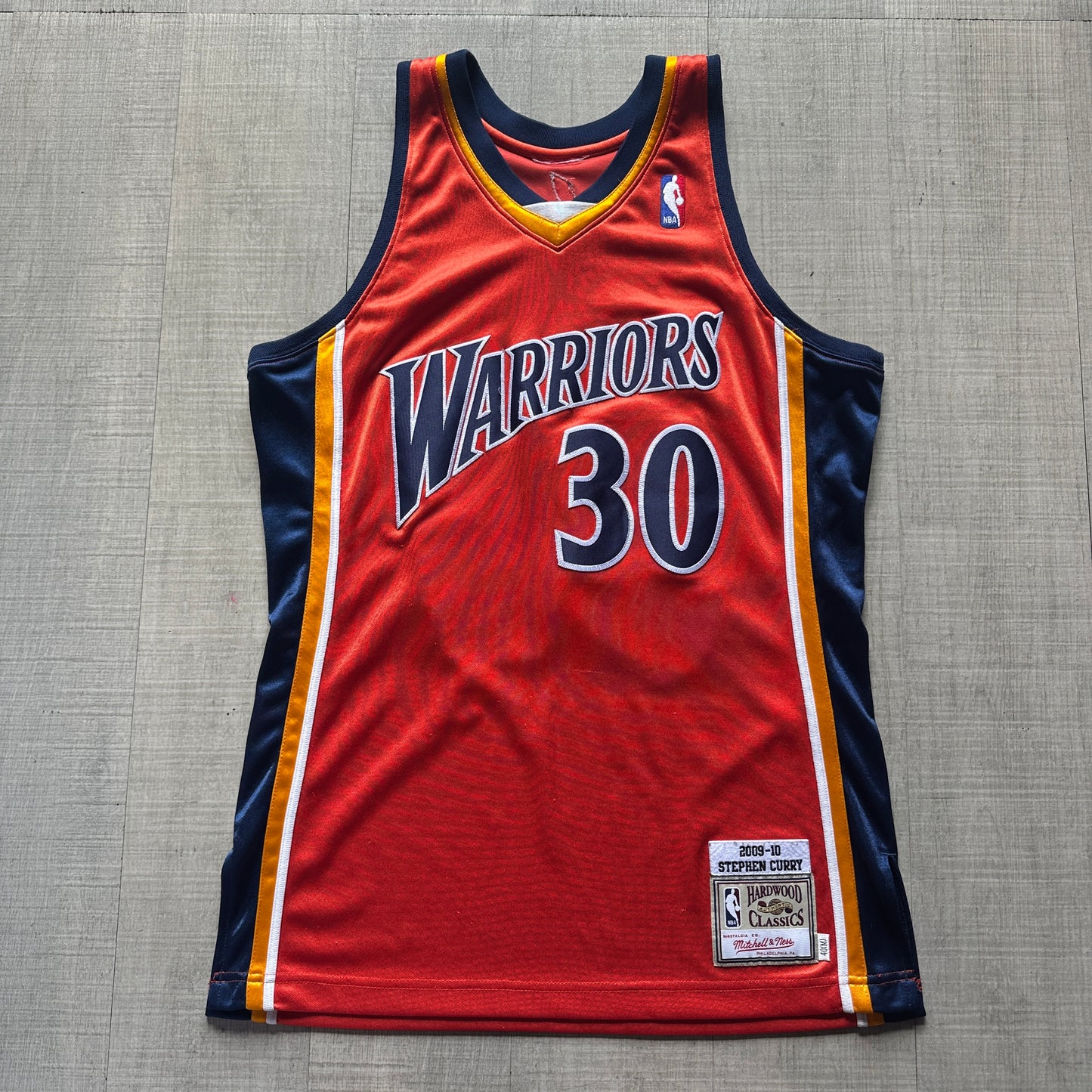 Steph Curry Golden State Warriors 09-10 Authentic Mitchell & Ness Jersey