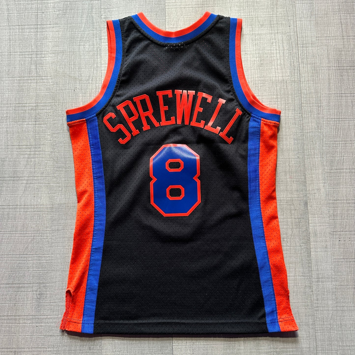 Latrell Sprewell New York Knicks 98-99 Mitchell & Ness Jersey