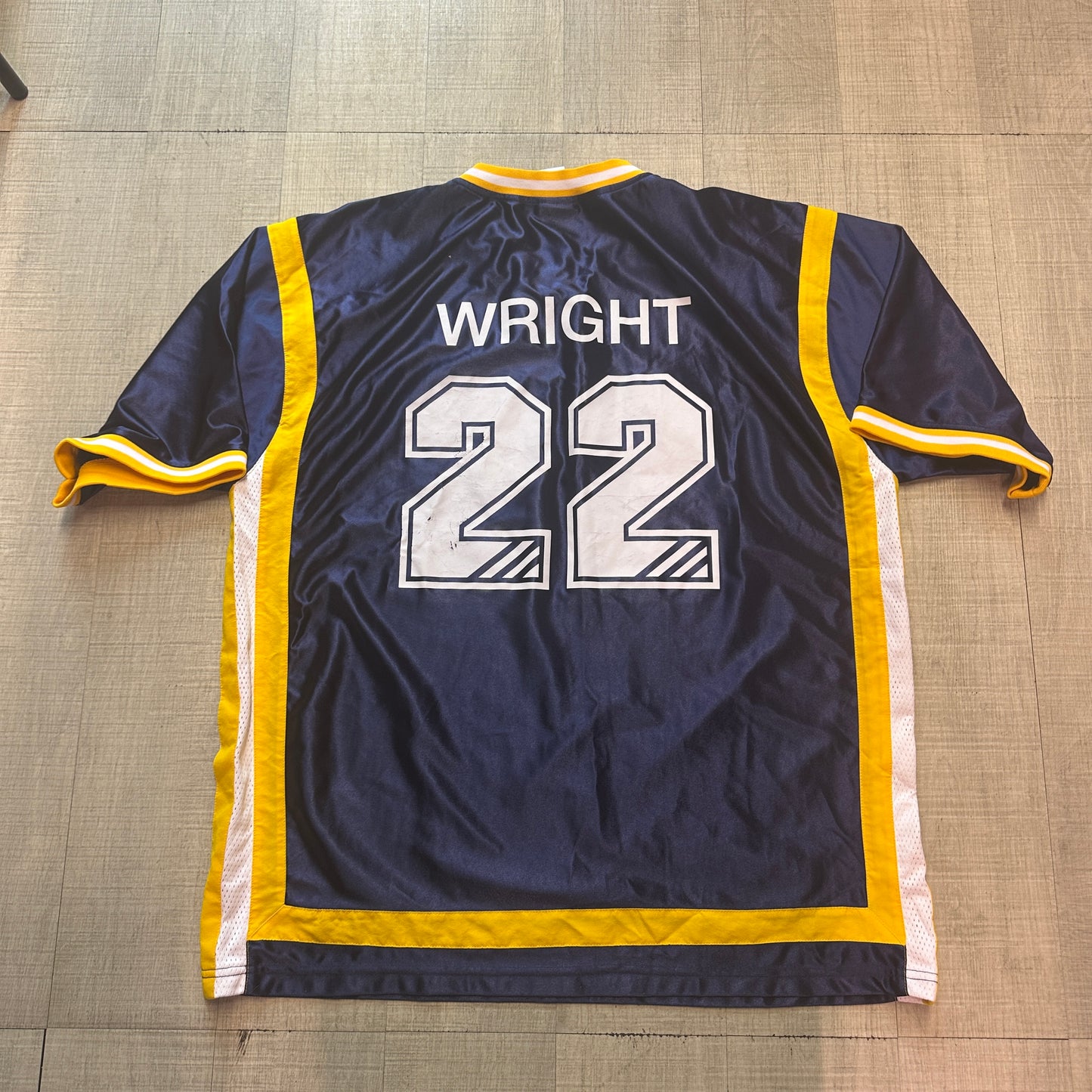 Chris Wright Newcastle Eagles 1997 Adidas Shooting Jersey