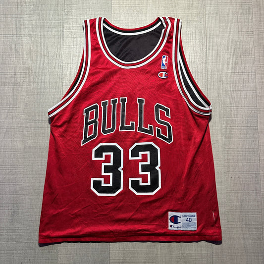 Scottie Pippen Chicago Bulls Reversible Champion Jersey