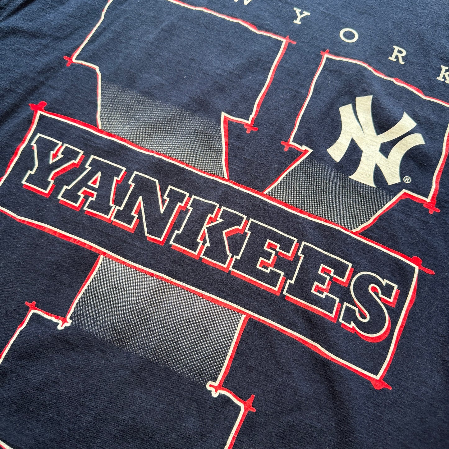 New York Yankees MLB Nutmeg Mills Tee