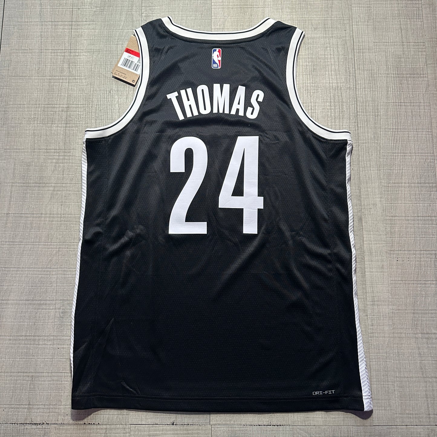 Cam Thomas Brooklyn Nets Icon Edition Nike Jersey