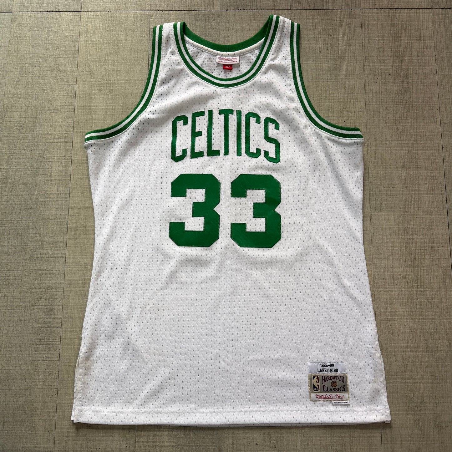 Larry Bird Boston Celtics 85-86 Mitchell & Ness Jersey