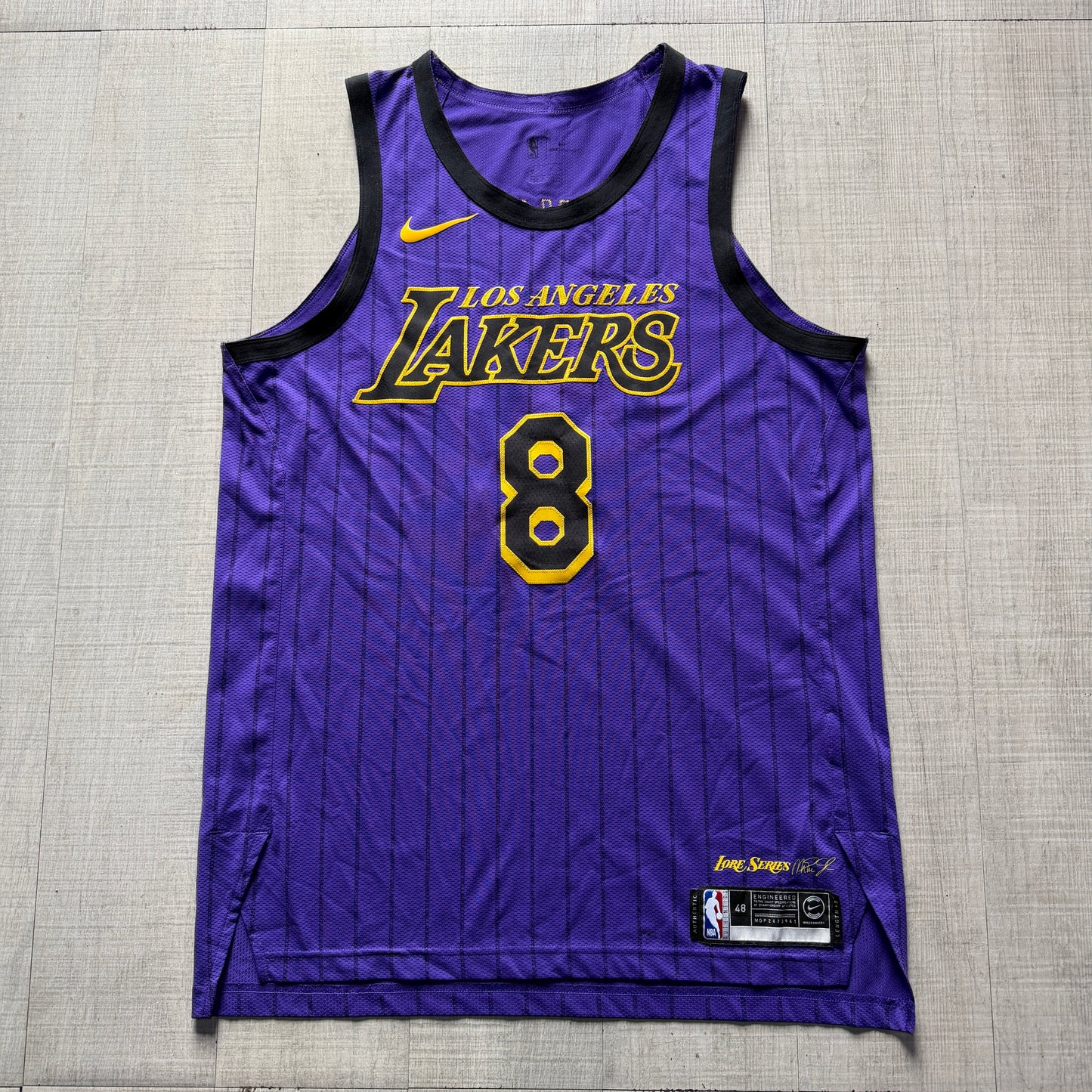 Kobe Bryant LA Lakers Authentic City Edition Nike Jersey