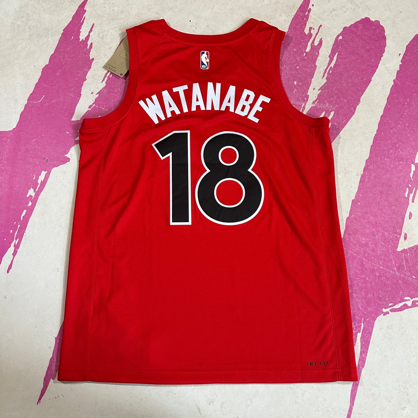 Yuta Watanabe Toronto Raptors Icon Edition Nike Jersey