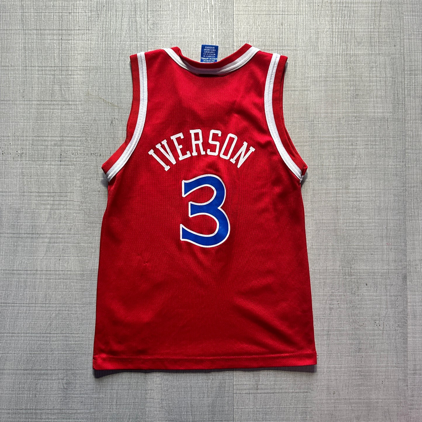 Allen Iverson Philadelphia 76ers Champion Kids Jersey