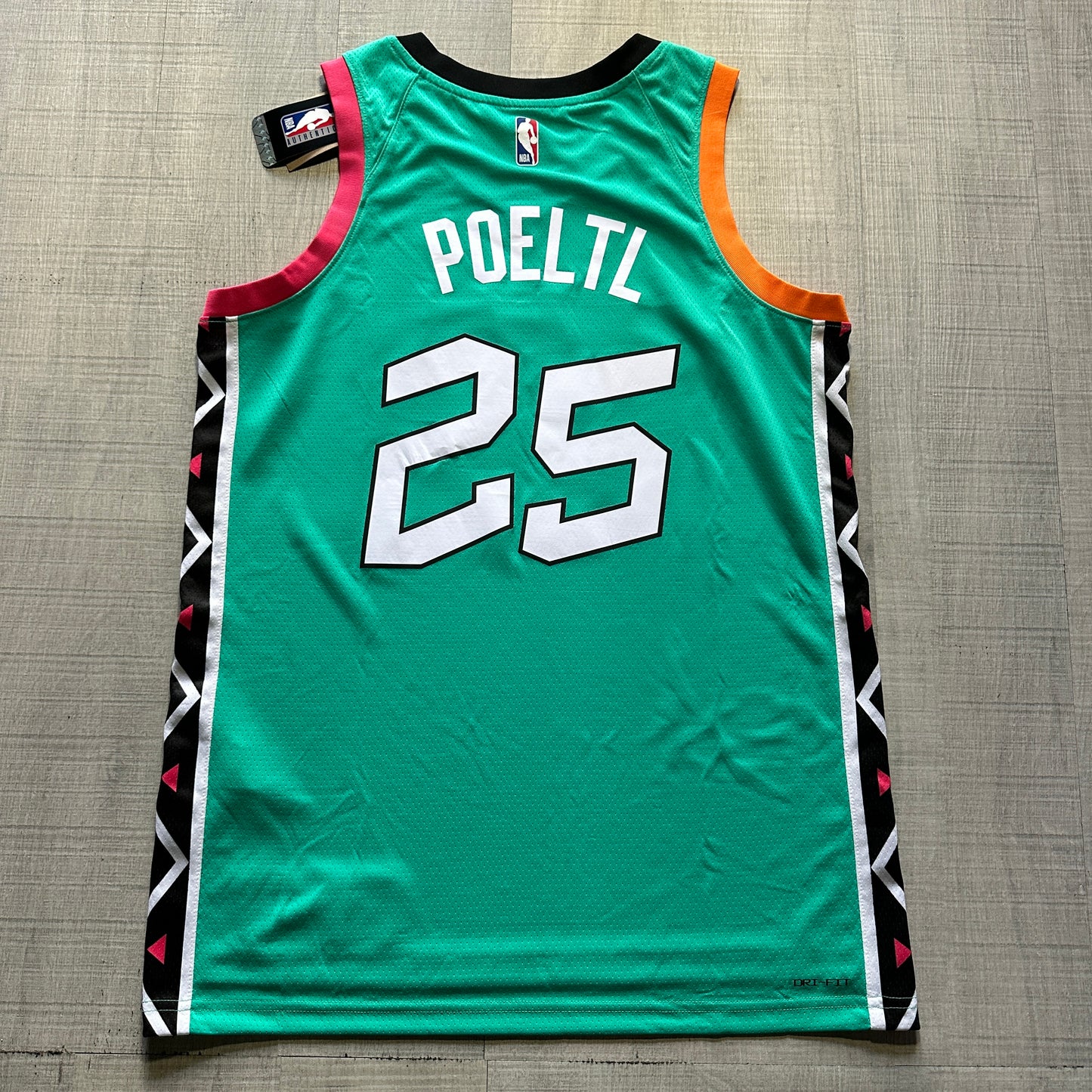 Jakob Poeltl San Antonio Spurs City Edition Nike Jersey