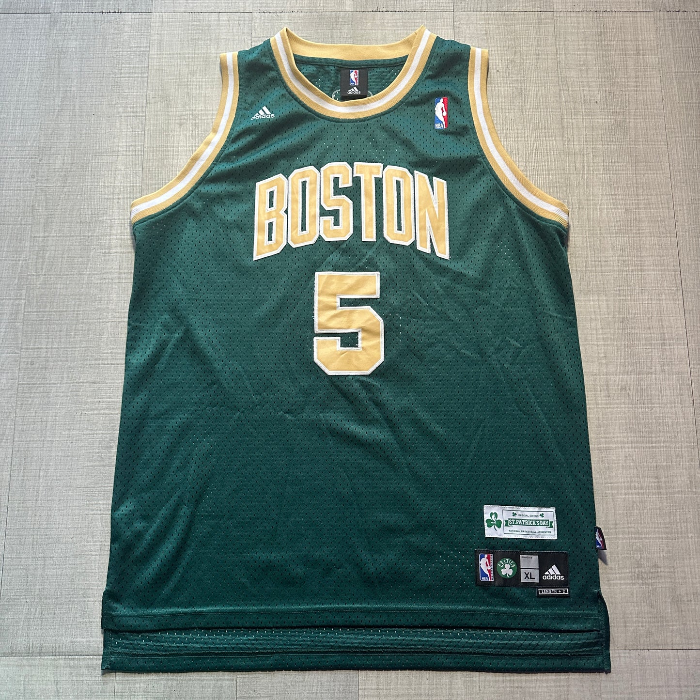 Kevin Garnett Boston Celtics St Patrick’s Day Adidas Jersey