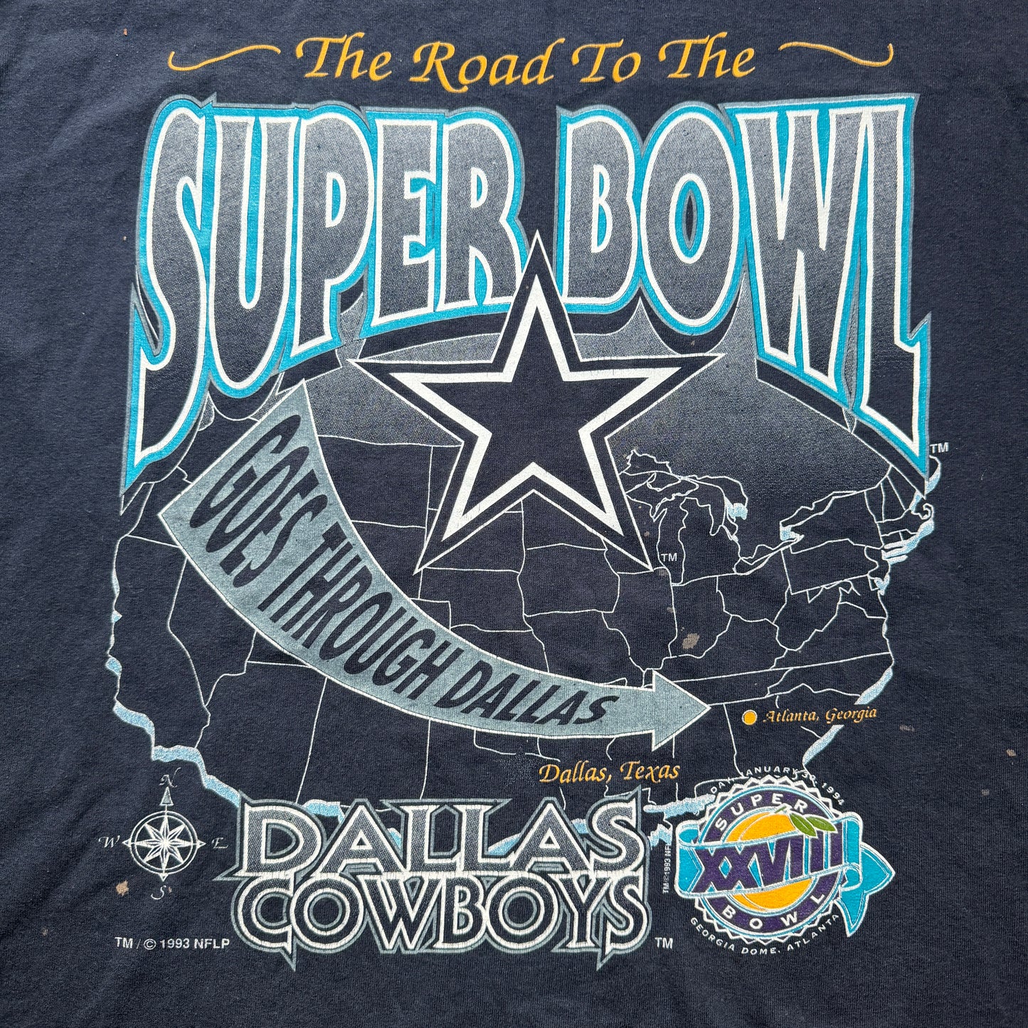 Dallas Cowboys NFL Salem Sportswear Tee