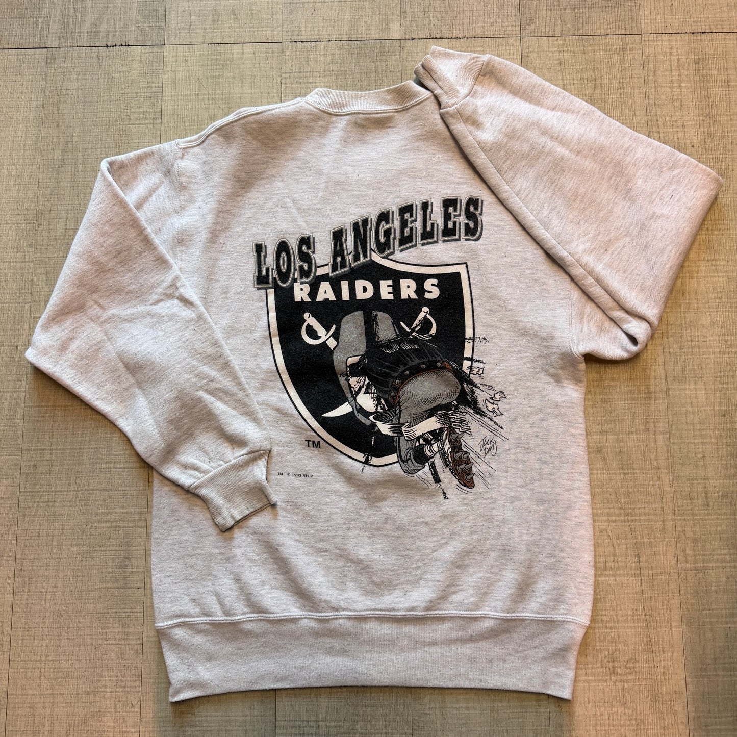 LA Raiders NFL Double Sided Nutmeg Sweat