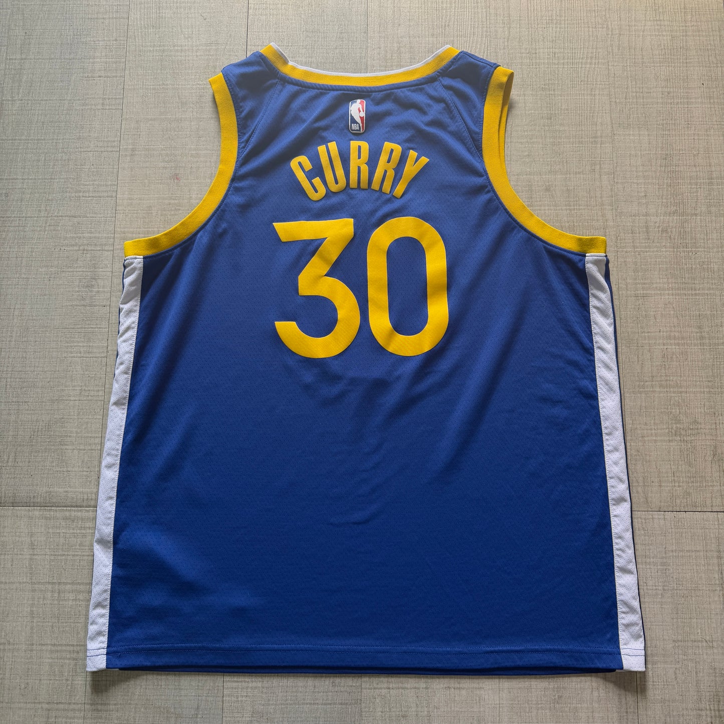 Steph Curry Golden State Warriors Icon Edition Nike Jersey