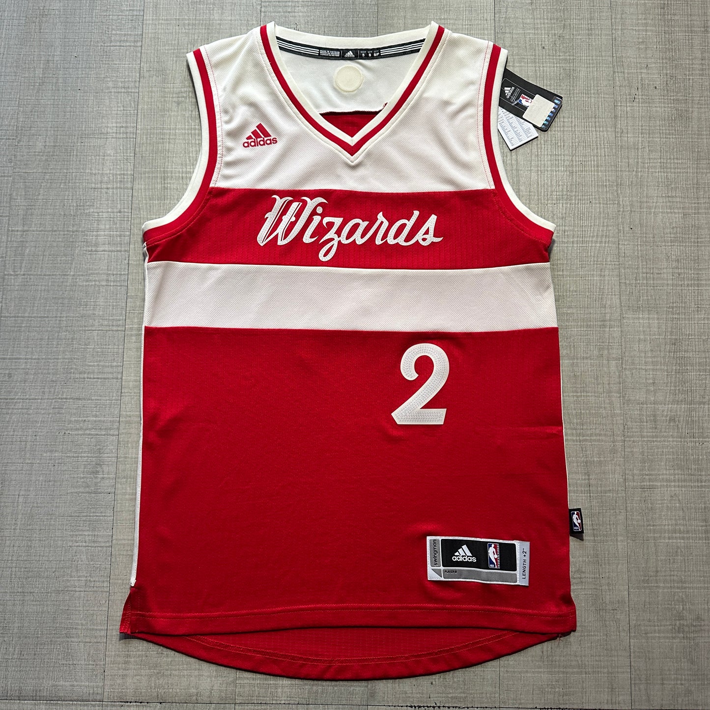 John Wall Washington Wizards Christmas Day Adidas Jersey