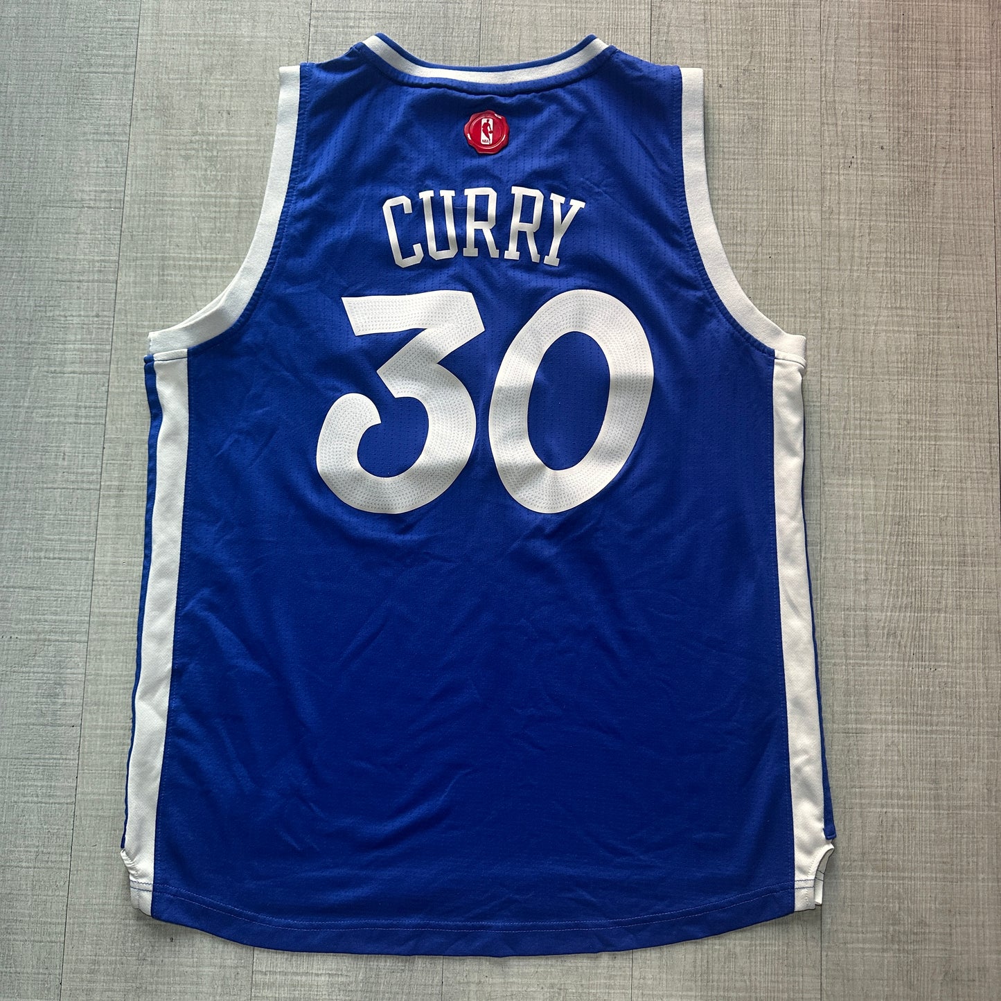 Steph Curry Golden State Warriors Adidas Christmas Day Jersey