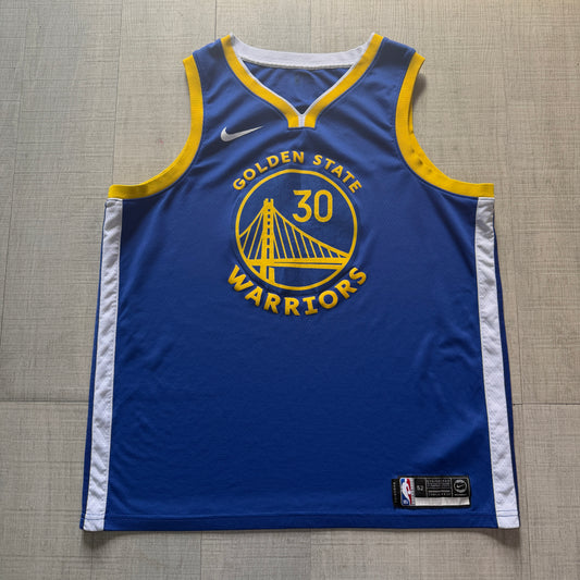 Steph Curry Golden State Warriors Icon Edition Nike Jersey