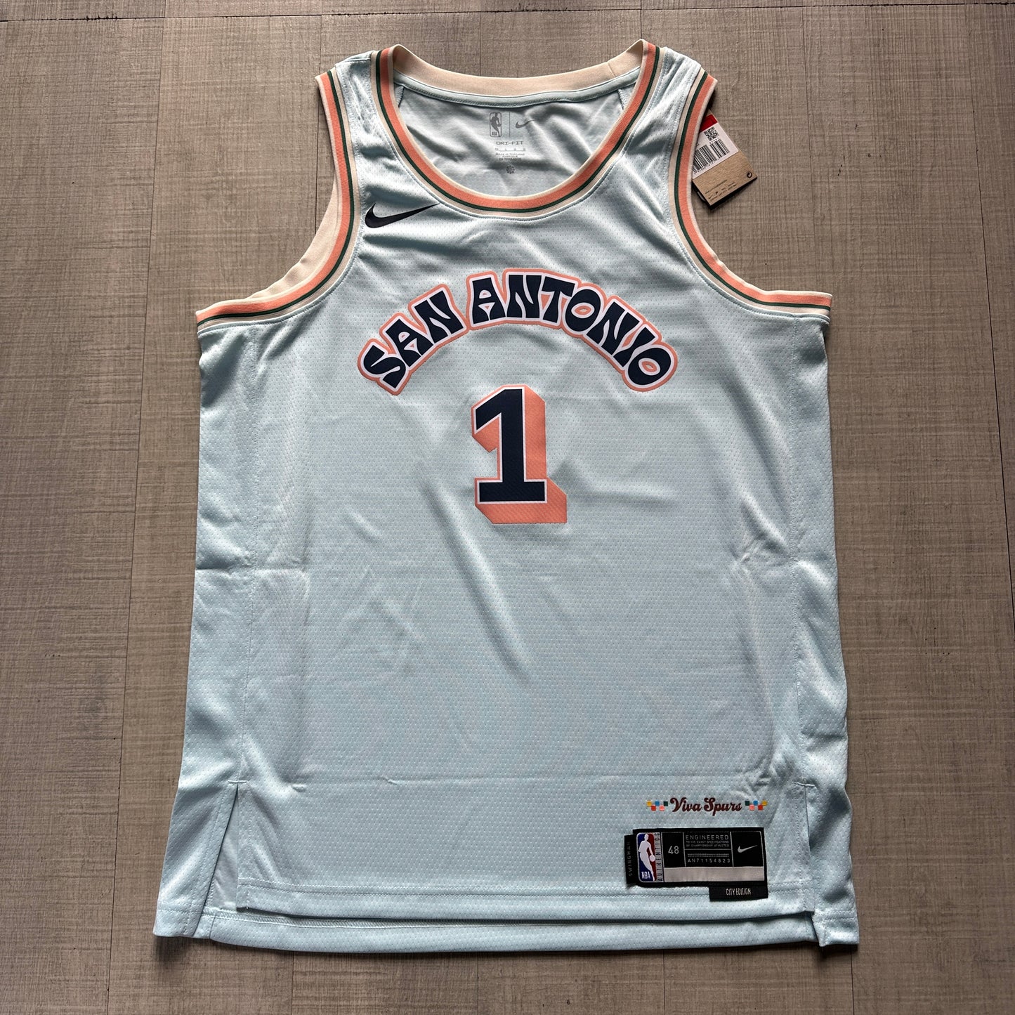 Victor Wembanyama San Antonio Spurs City Edition Nike Jersey