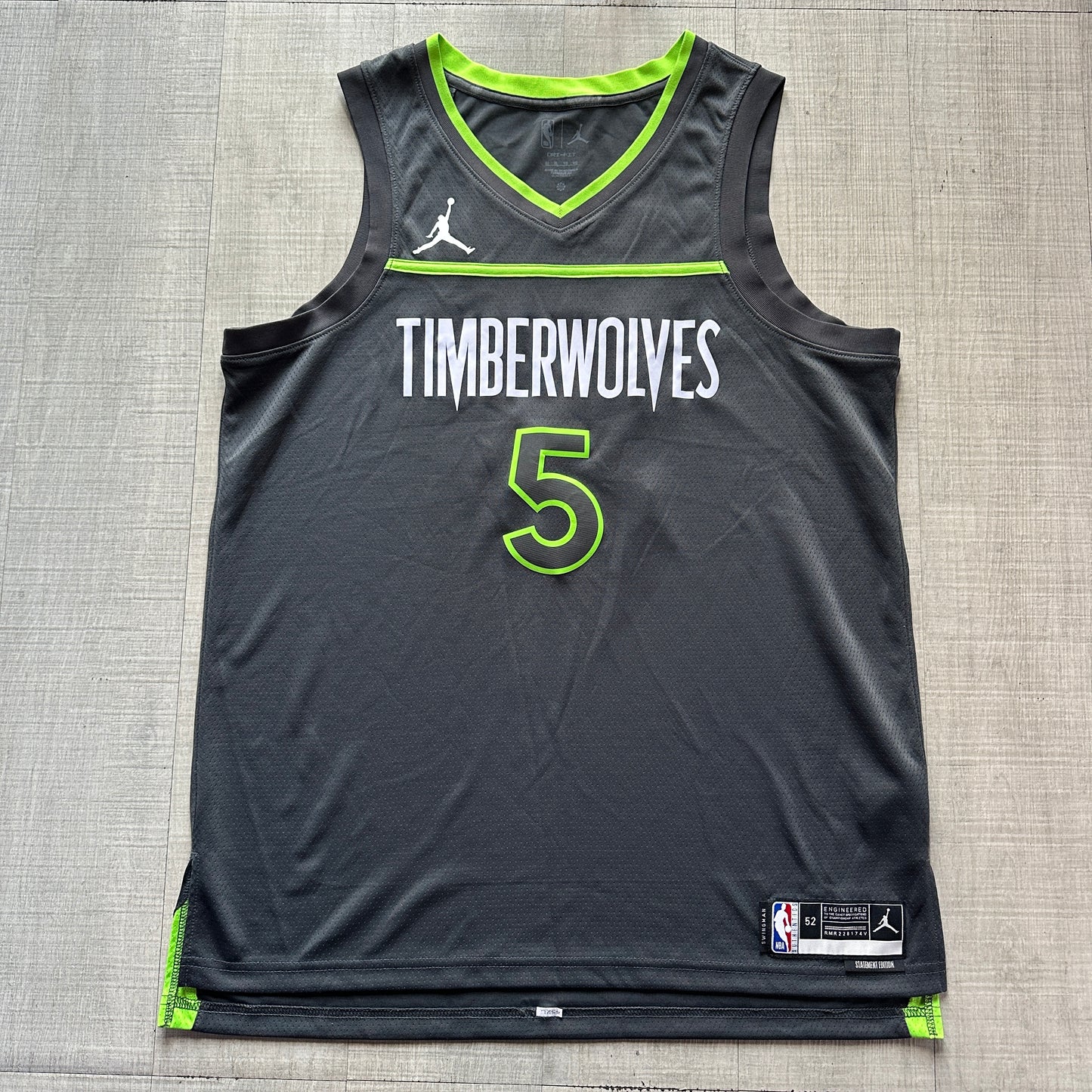 Anthony Edwards Minnesota Timberwolves Statement Edition Nike Jersey