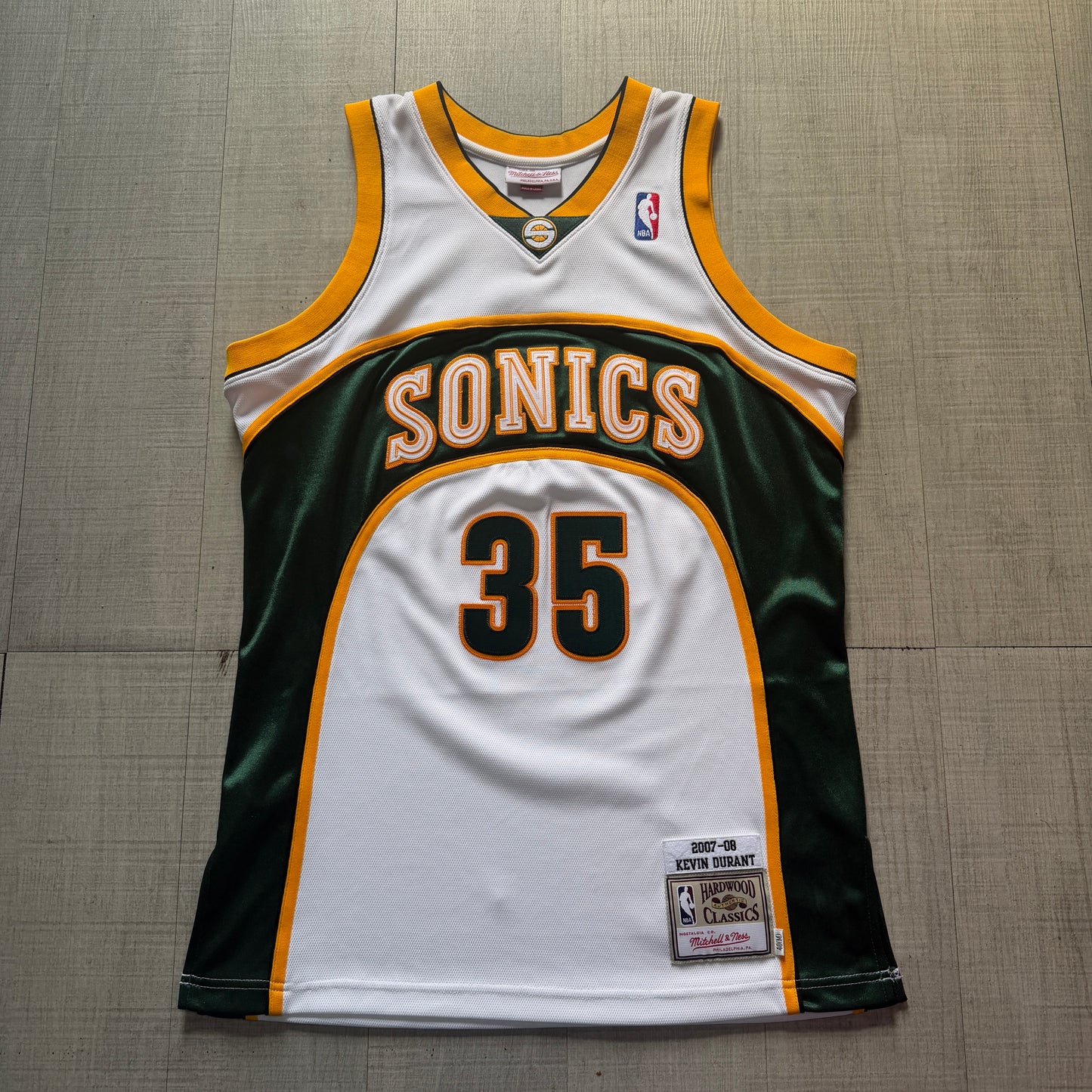 Kevin Durant Seattle SuperSonics 07-08 Authentic Mitchell & Ness Jersey