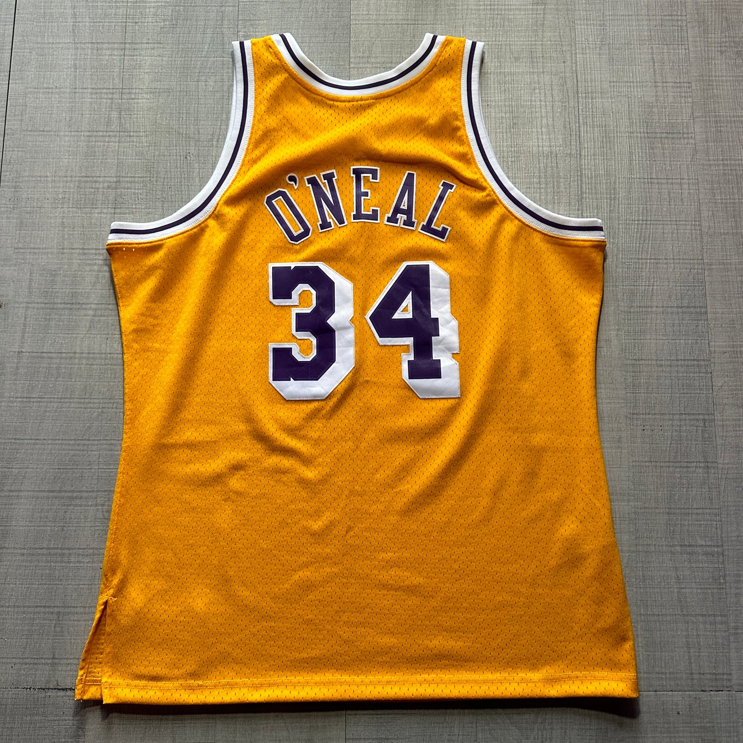 Shaquille O’Neal LA Lakers 96-97 Mitchell & Ness Jersey