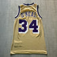Shaquille O’Neal LA Lakers 50th Anniversary Gold Champion Jersey