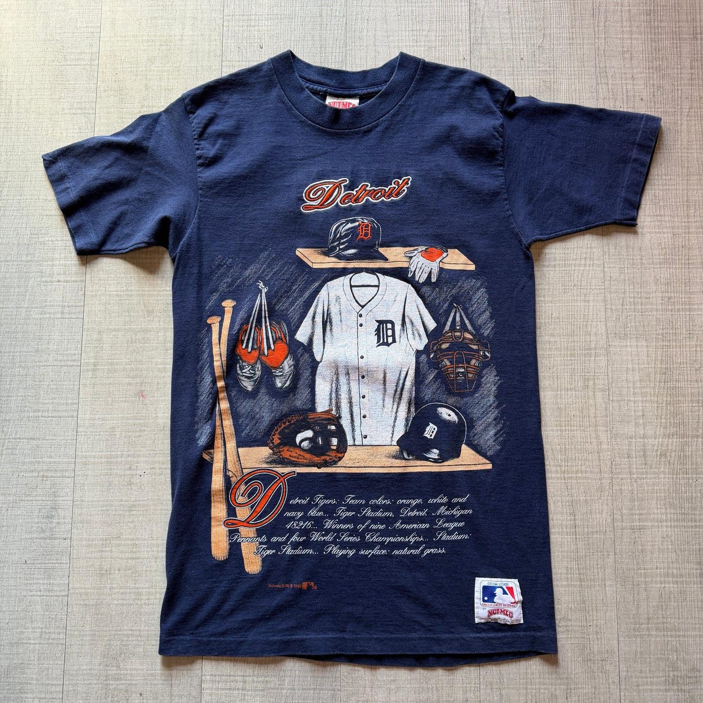 Detroit Tigers MLB Nutmeg Tee