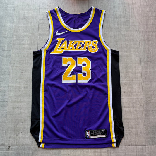 LeBron James LA Lakers Authentic Statement Edition Nike Jersey