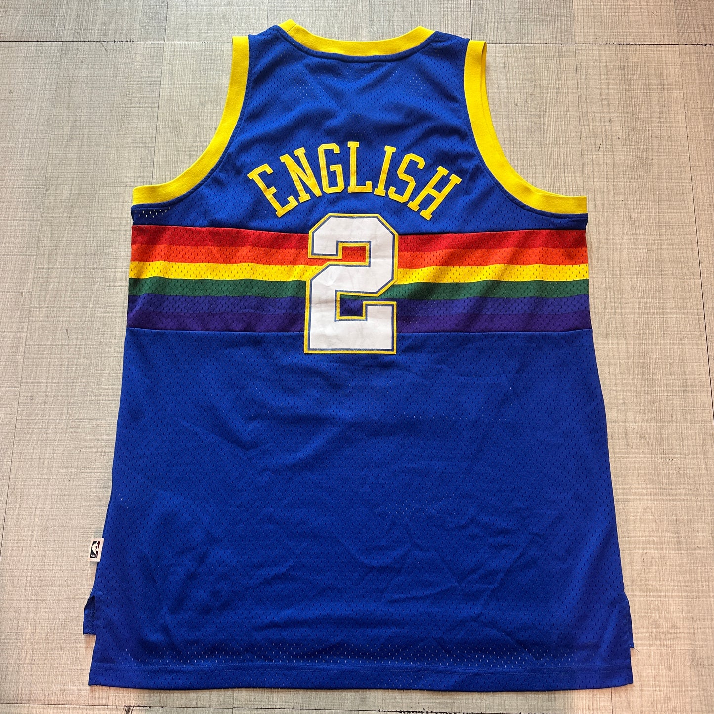 Alex English Denver Nuggets Adidas Soul Swingman Jersey