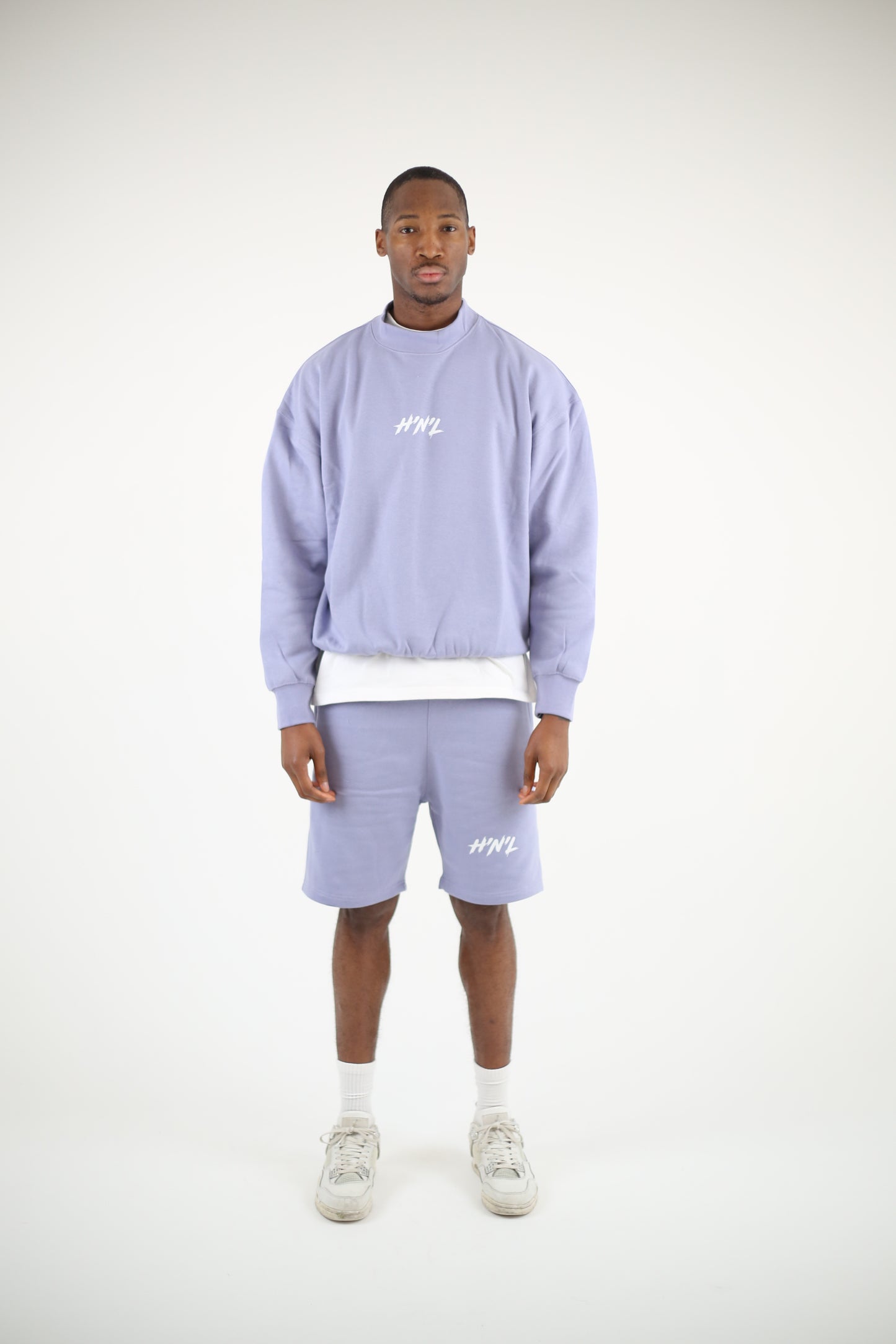 H’n’L Oversized Logo Sweat Lavender