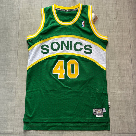 Shawn Kemp Seattle SuperSonics HWC Adidas Jersey