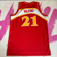 Dominique Wilkins Atlanta Hawks HWC Adidas Jersey