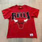 Chicago Bulls Big Logo Nutmeg Tee