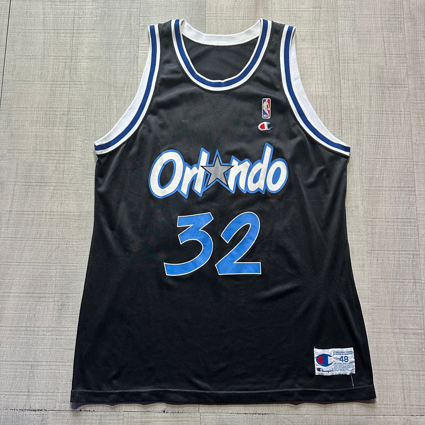 Shaquille O’Neal Orlando Magic Champion Jerseys