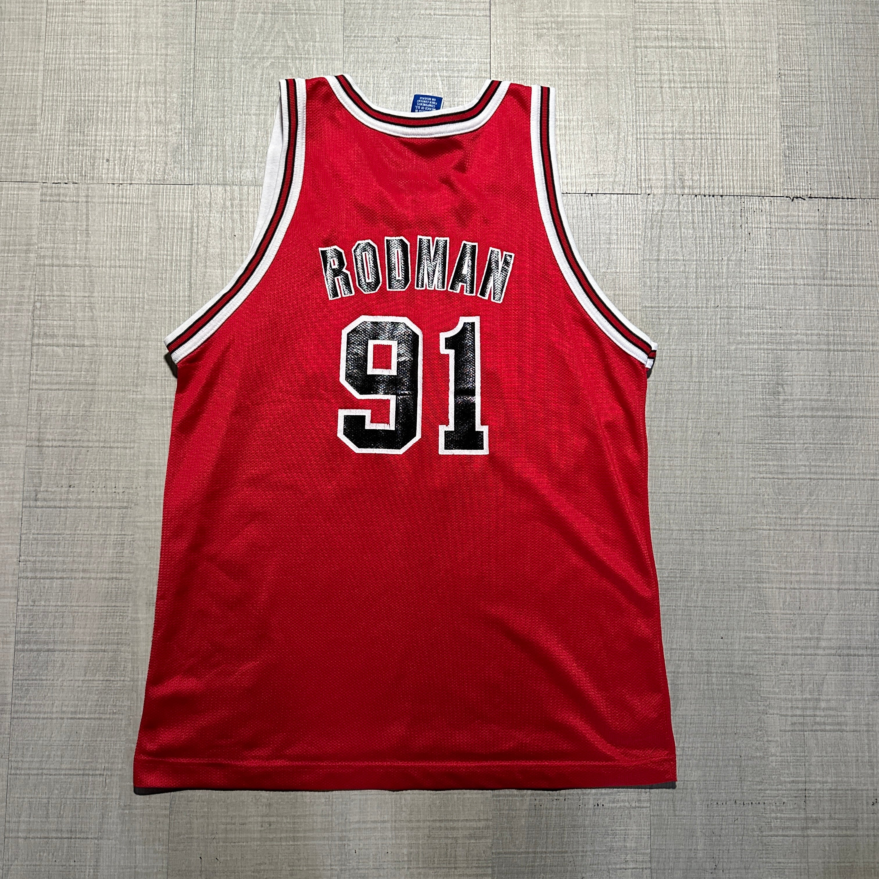 Kids dennis rodman hot sale jersey