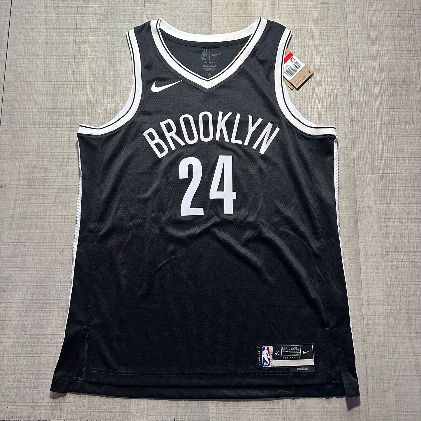 Cam Thomas Brooklyn Nets Icon Edition Nike Jersey