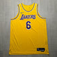 LeBron James LA Lakers Authentic 75th Anniversary Icon Edition Nike Jersey
