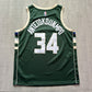 Giannis Antetokounmpo Milwaukee Bucks Icon Edition Nike Jersey