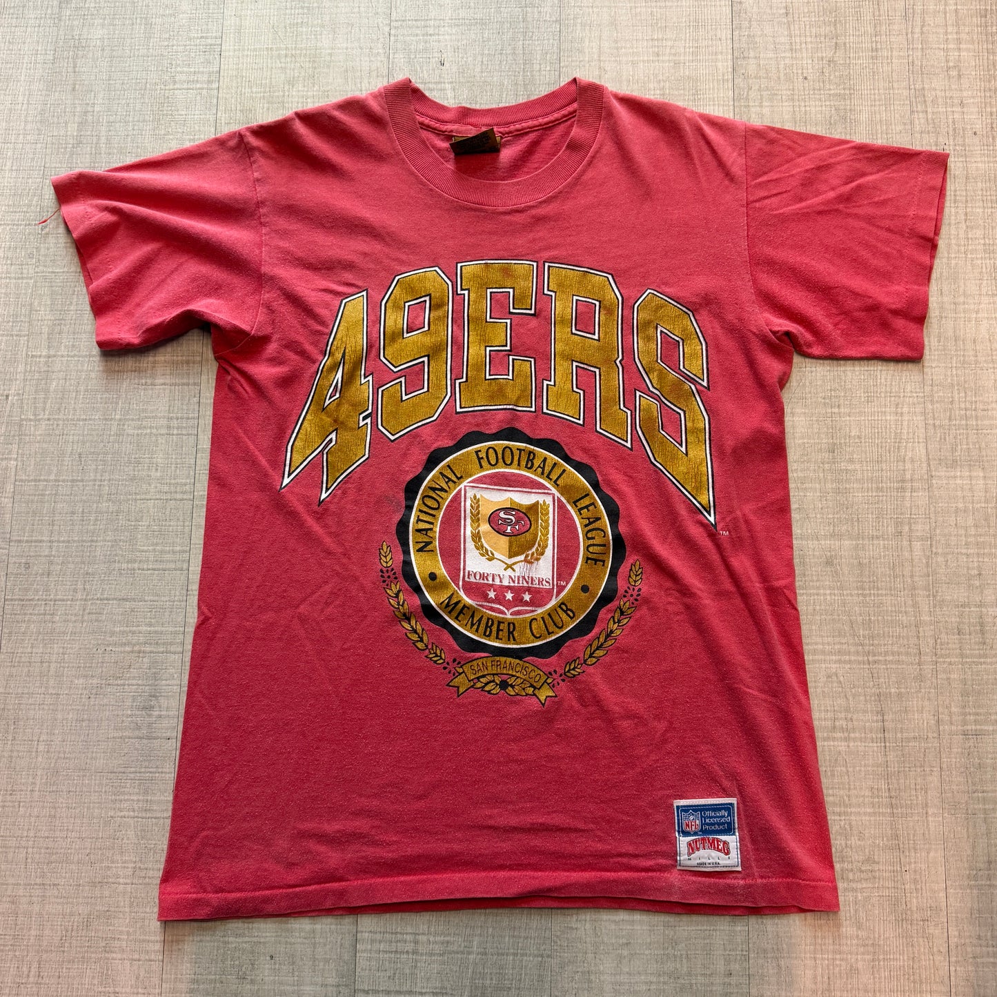 San Francisco 49ers Big Logo Nutmeg Tee