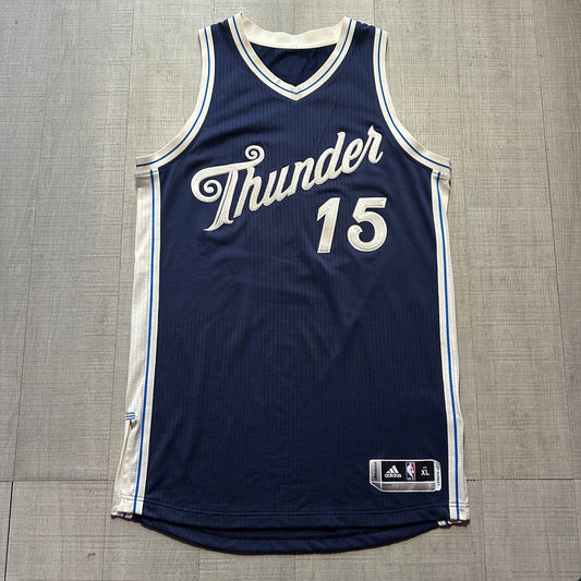 Oklahoma City Thunder Christmas Day Authentic Sample Adidas Jersey