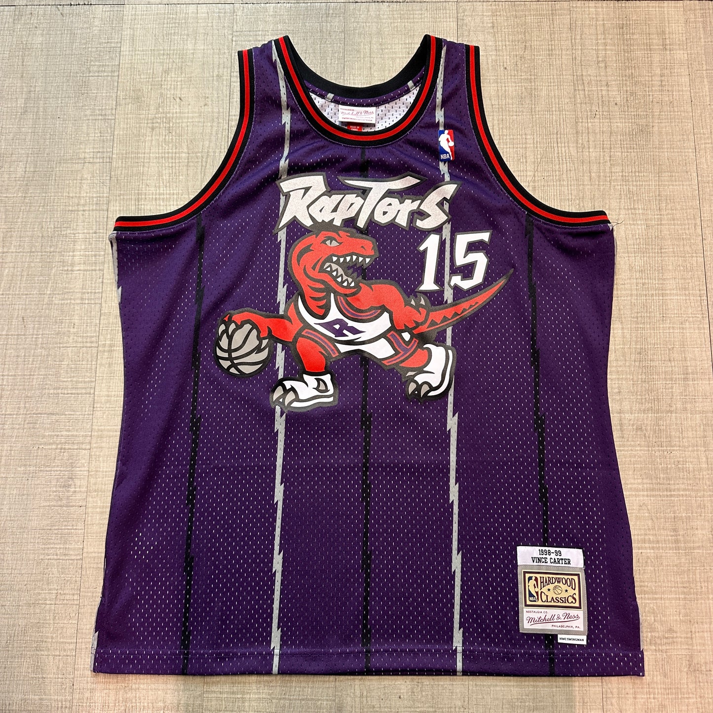 Vince Carter Toronto Raptors 98-99 Mitchell & Ness Jersey